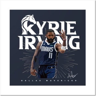 Kyrie Irving Left Hand Celebration Posters and Art